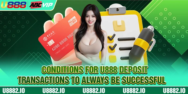 Conditions for U888 deposit transactions to always be successful