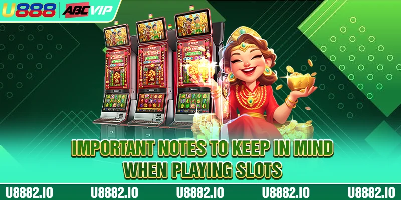 U888 Casino – Trusted Online Gaming Hub, Top In 2025 4 Important notes to keep in mind when playing slots